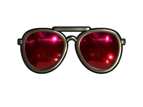 Sticker Red Shades Foil