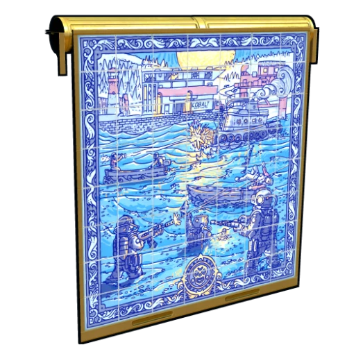 خرید Porcelain Garage Door