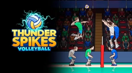 Thunder Spikes Volleyball