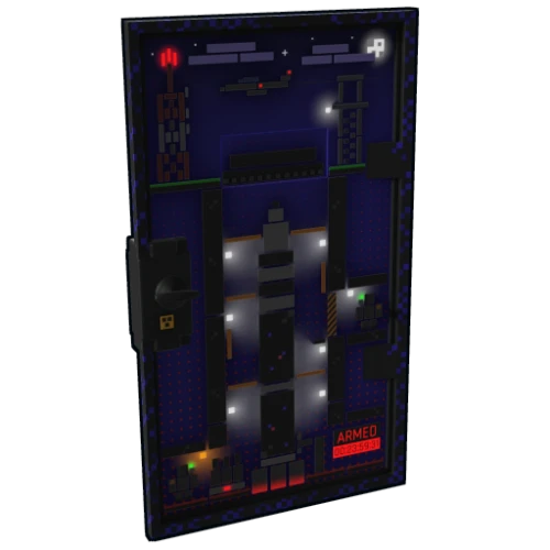 Blocky Silo Armored Door