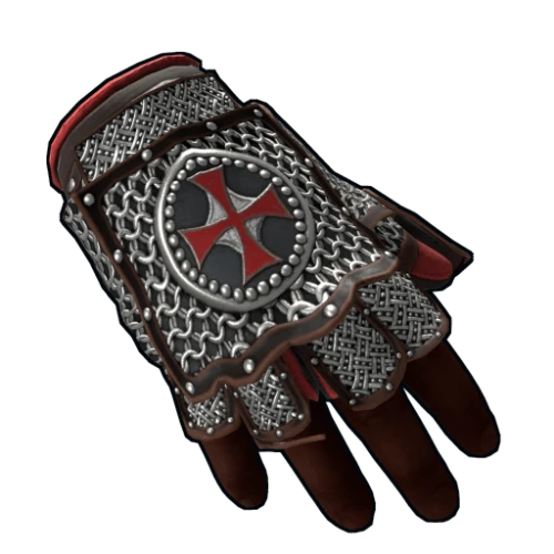 Knights Templar Roadsign Gloves