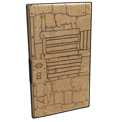 خرید Cardboard Sheet Metal Door