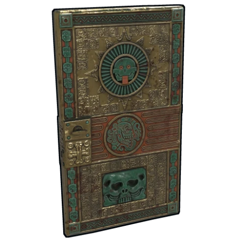 Aztec Gold Door