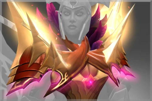 خرید اسکین Inscribed Radiant Conqueror Shoulder | Dota 2