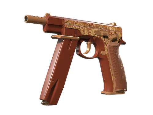 CZ75 Auto Honey Paisley Factory New