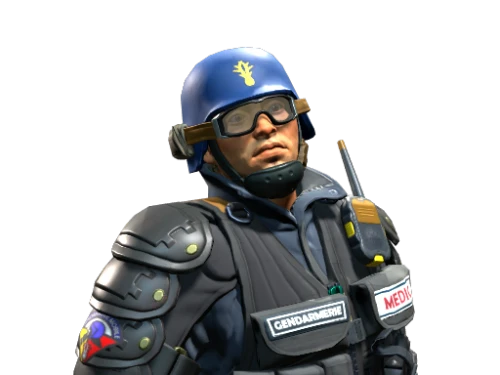 خرید Sous Lieutenant Medic Gendarmerie Nationale برای CS2
