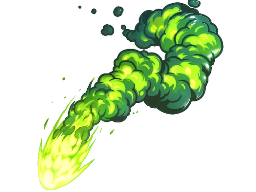 Sticker Boom Trail Glitter