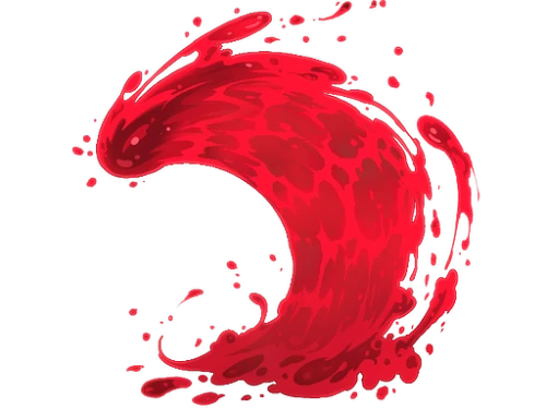 Sticker Ruby Wave Lenticular