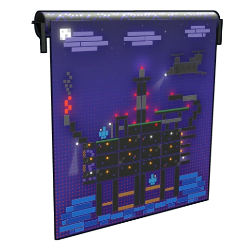 خرید Blocky Rig Garage Door