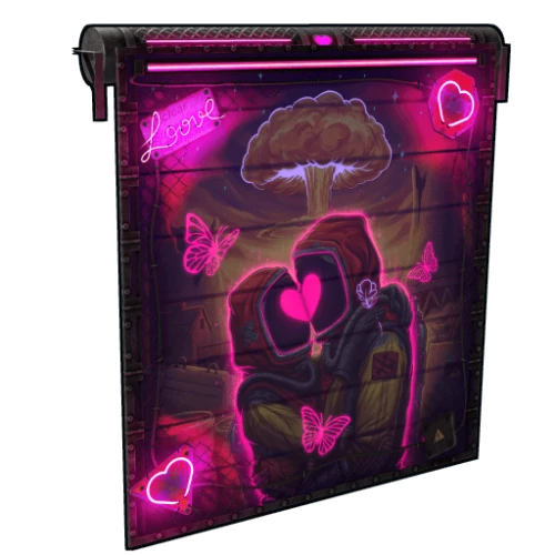 Atomic Ever After Garage Door