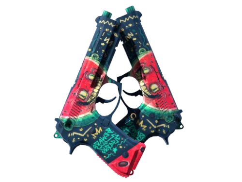 StatTrak Dual Berettas Melondrama Minimal Wear