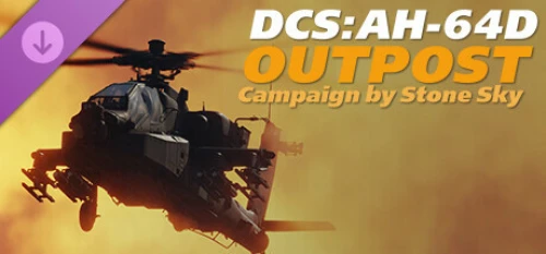 دی ال سی DCS AH 64D Outpost Campaign by Stone Sky