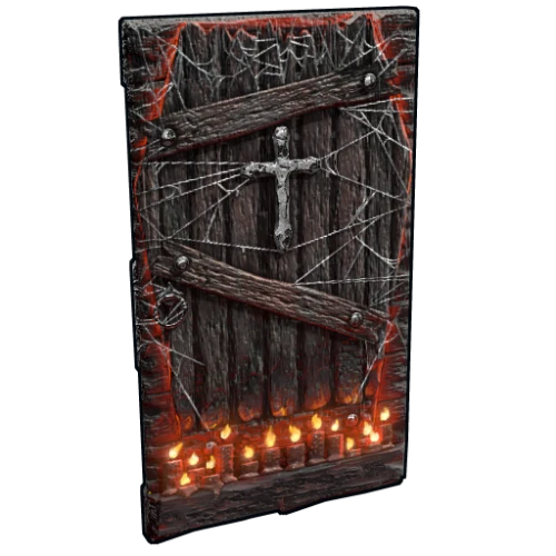 خرید Coffin Wooden Door