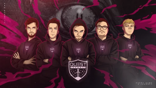 خرید بازی Team Wallpaper Quest Esports Season 10 #1