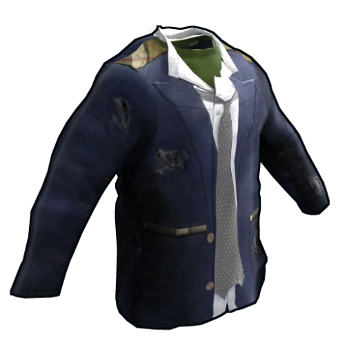 خرید Salvaged Shirt Coat and Tie