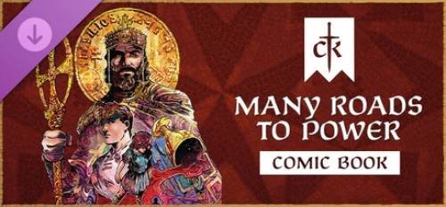 دی ال سی Crusader Kings 3 Many Roads to Power Comic Book