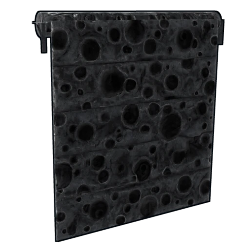 Asteroid Garage Door
